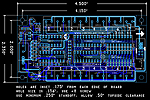 RS232 Relay Mechanical Drawing