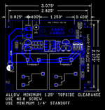 RS232 Relay Mechanical Drawing