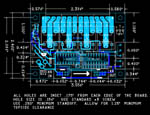 XR Expansion Board Mechanical Drawing