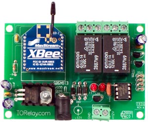 2-Channel IEEE802.15.4 Relay Controller