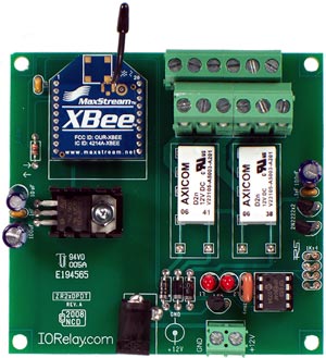 2 Channel 802.15.4 DPDT Relay Board