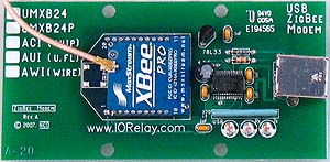 IEEE802.15.4 Wireless Relaywith UXP Port