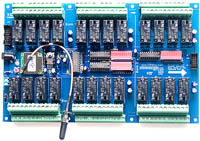 Bluetooth Relay with UPX Expansion Port available on the 16, 24 & 32 channel models
