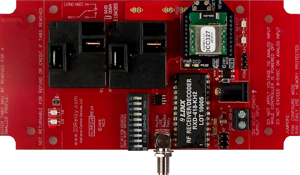 Keyfob Controlled Reactor Relay Controller