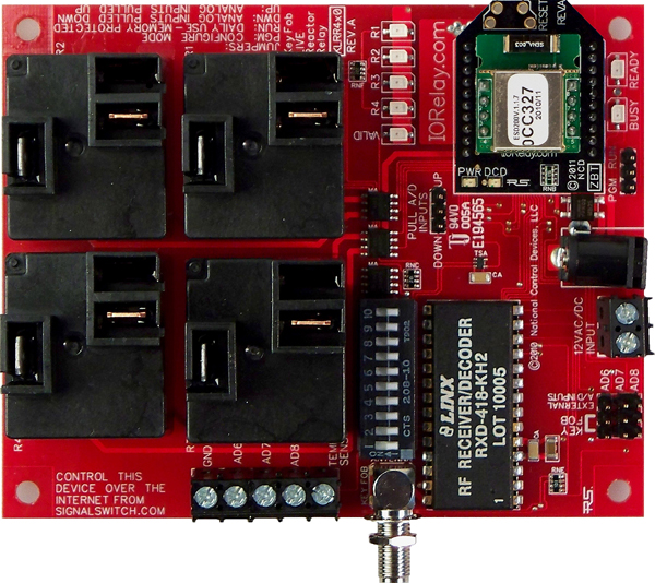 Keyfob Controlled Reactor Relay Controller