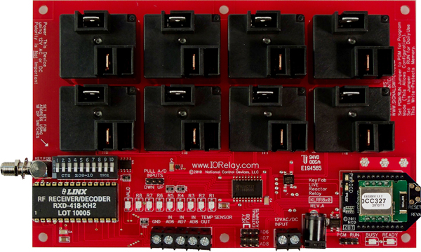 Keyfob Controlled Reactor Relay Controller
