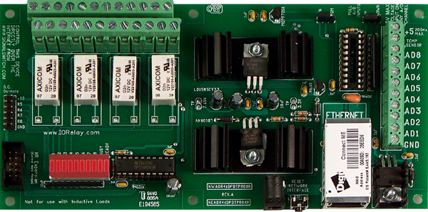 Ethernet Relay Controller Controller