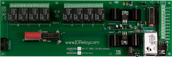 Ethernet Relay Controller Controller