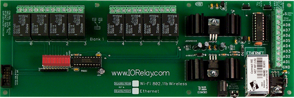 Ethernet Relay Controller