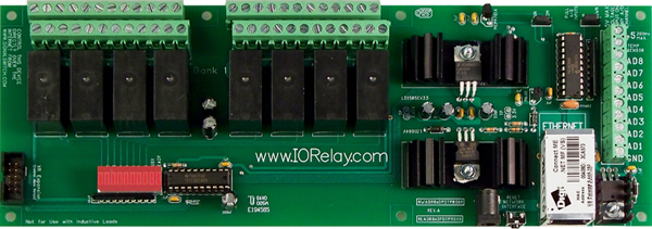 Ethernet Relay Controller