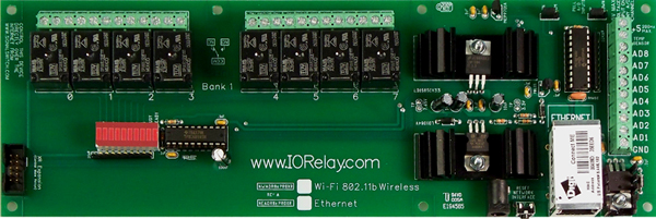Ethernet Relay Controller Controller