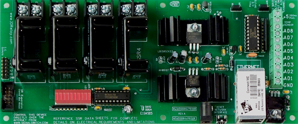 Ethernet Relay Controller Controller