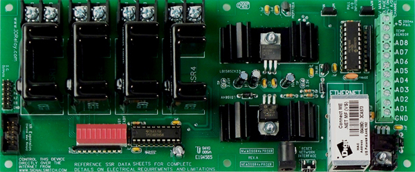 Ethernet Relay Controller