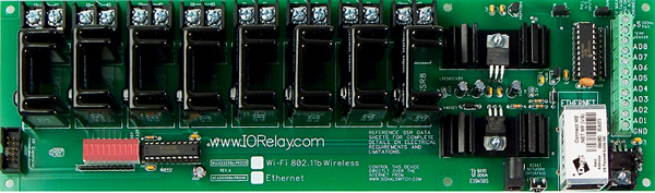 Ethernet Relay Controller