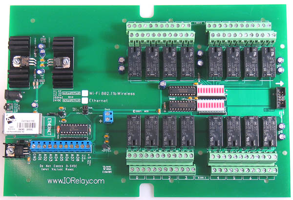 Ethernet Relay Controller Controller