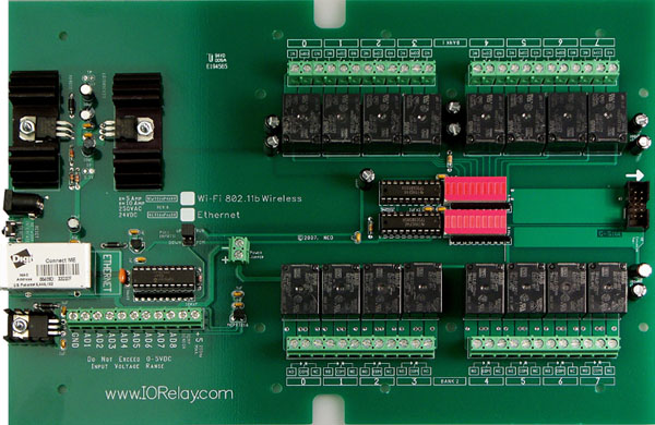 Ethernet Relay Controller Controller