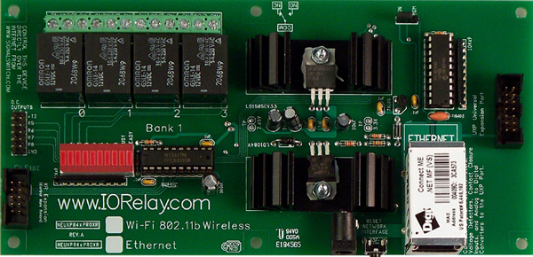 Ethernet Relay Controller