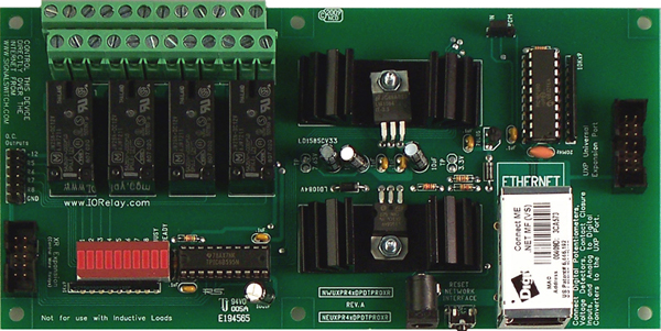 Ethernet Relay Controller