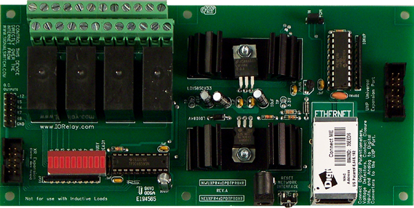 Ethernet Relay Controller Controller