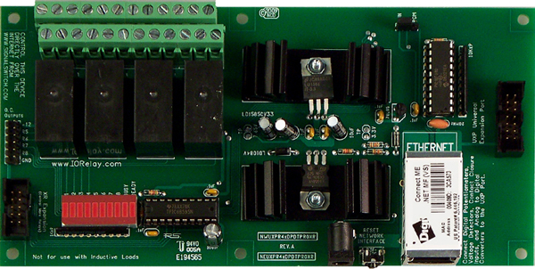 Ethernet Relay Controller