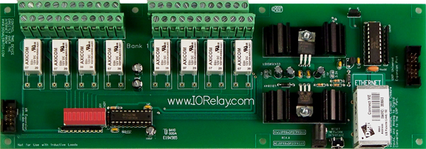 Ethernet Relay Controller