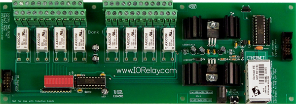 Ethernet Relay Controller