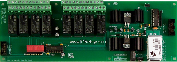 Ethernet Relay Controller