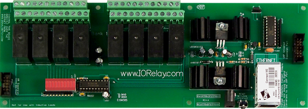 Ethernet Relay Controller