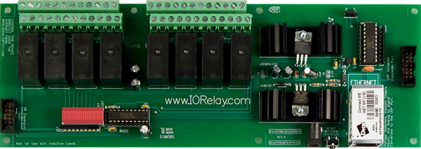 Ethernet Relay Controller