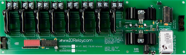 Ethernet Relay Controller