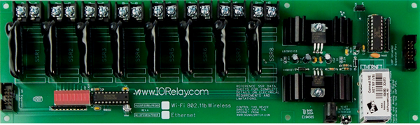 Ethernet Relay Controller