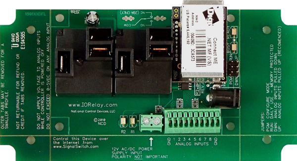 R230PL_ZETH-NET Ethernet ProXR Lite Relay Controller