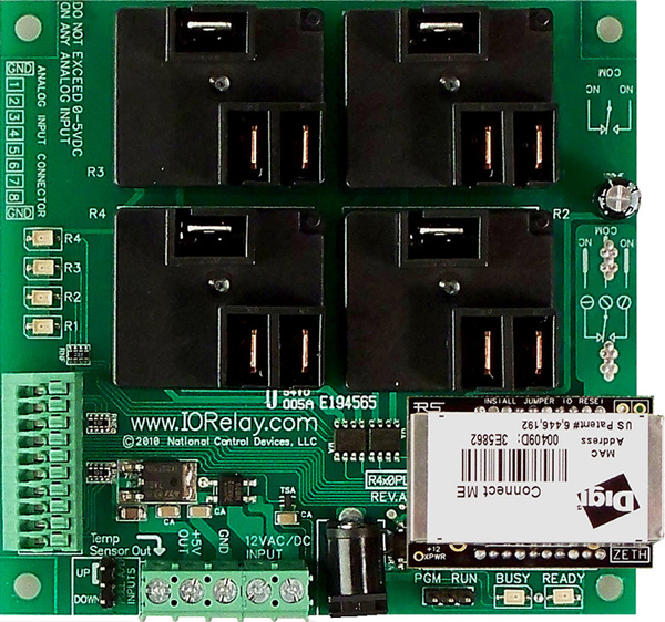 R420PL_ZETH-ME ProXR Lite Relay Controller