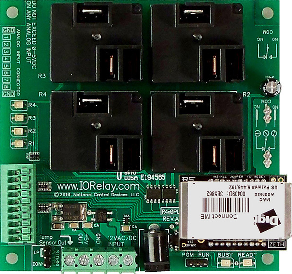 R430PL_ZETH-ME ProXR Lite Relay Controller