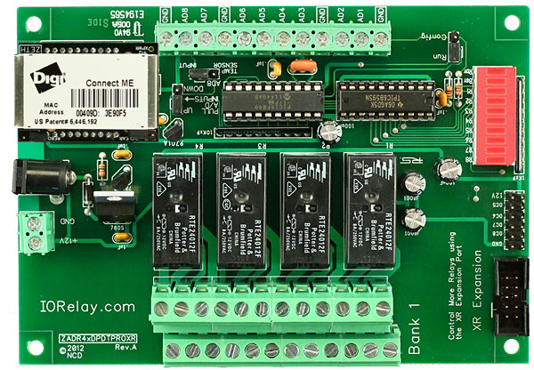 Ethernet Relay Controller Controller