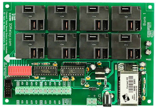 Ethernet Relay Controller Controller