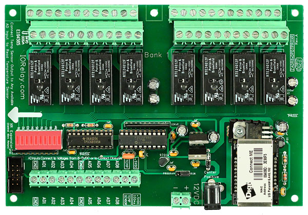 Ethernet Relay Controller Controller