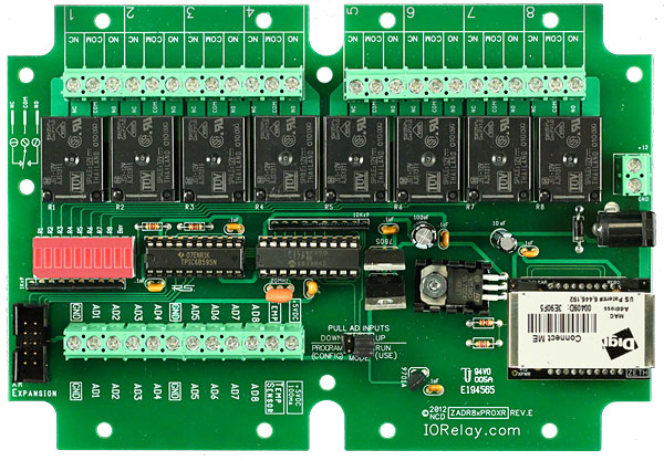 Ethernet Relay Controller Controller