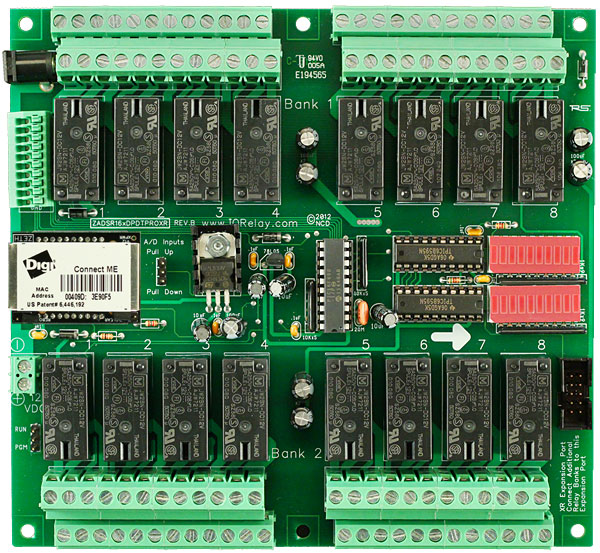 Ethernet Relay Controller Controller