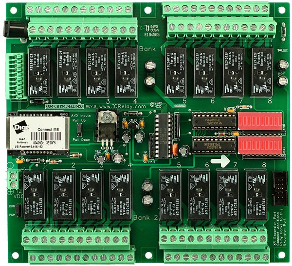 Ethernet Relay Controller Controller