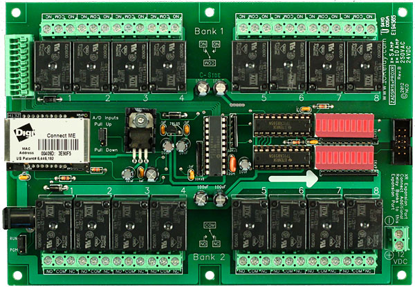 Ethernet Relay Controller Controller