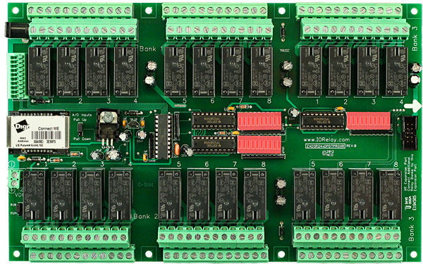 Ethernet Relay Controller Controller