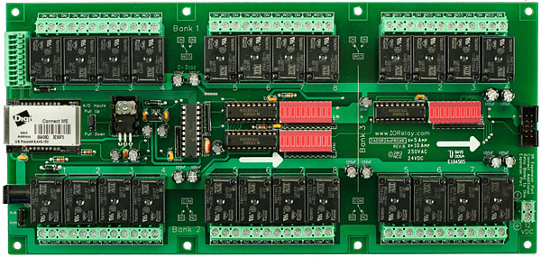 Ethernet Relay Controller Controller