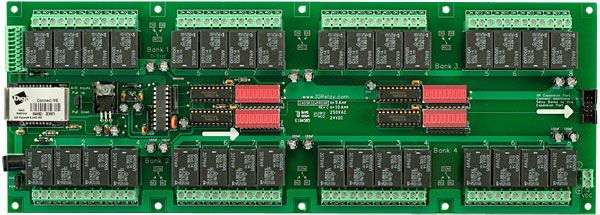Ethernet Relay Controller Controller