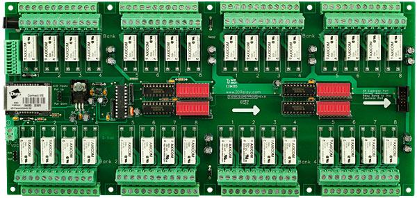 Ethernet Relay Controller Controller
