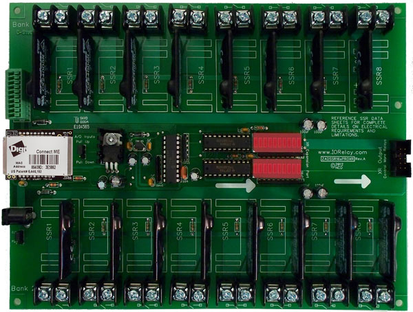 Ethernet Relay Controller Controller