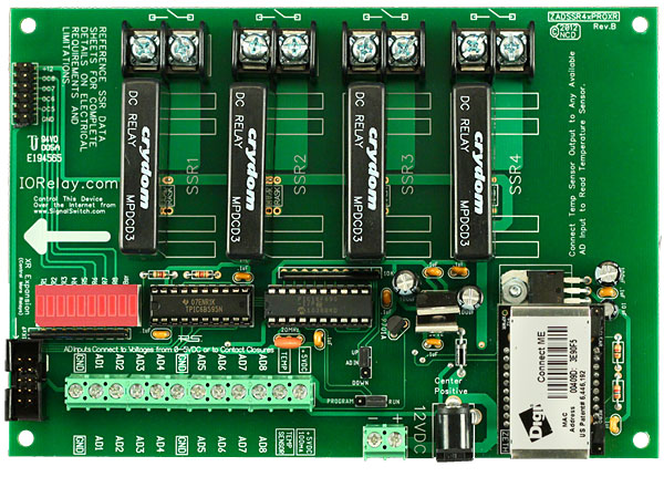 Ethernet Relay Controller Controller