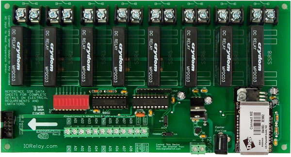 Ethernet Relay Controller Controller