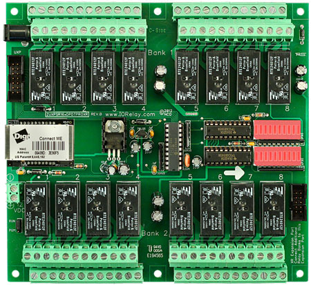 Ethernet Relay Controller