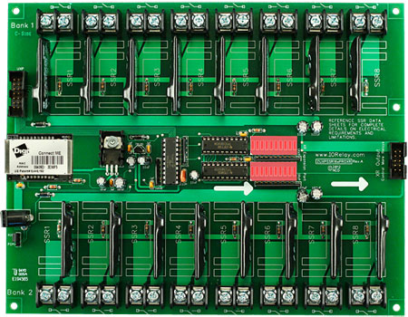 Ethernet Relay Controller